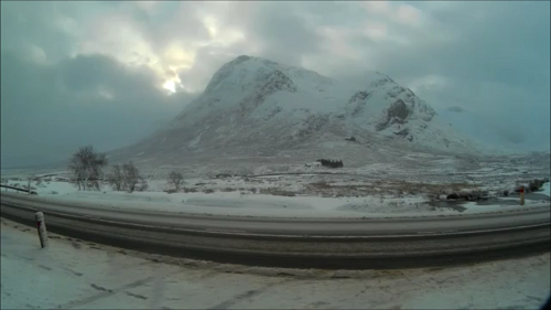 The iconic Buachaille Etive Mor from the roadside